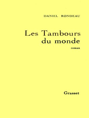 cover image of Les tambours du monde